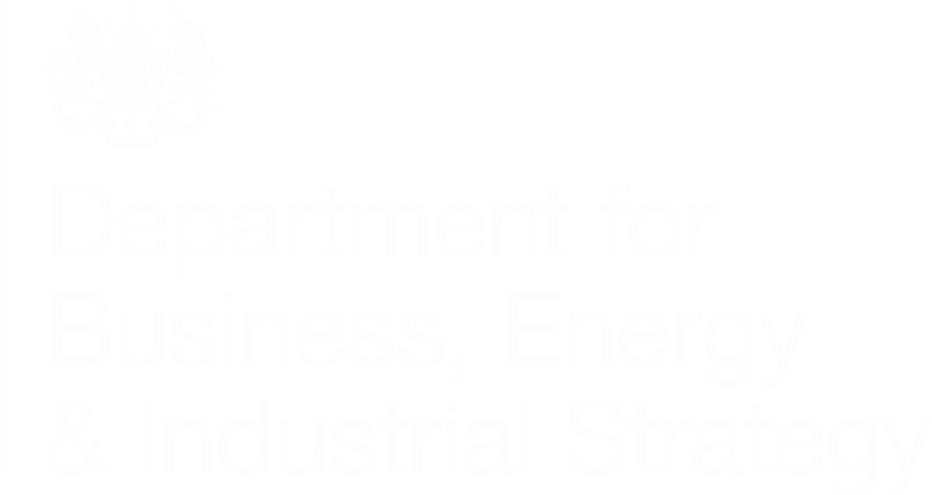 Logo for Department for Business, Energy and Industrial Strategy